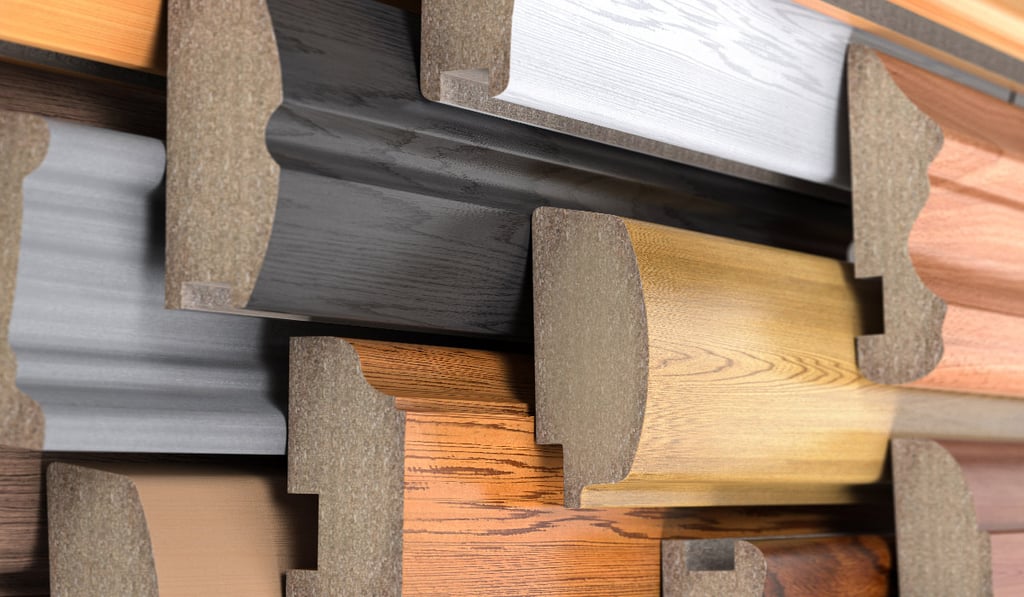 rivestimento dei profili in MDF e come funziona
