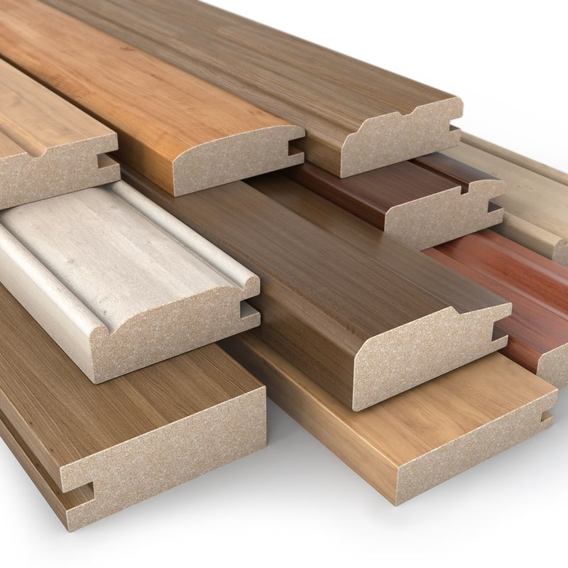 andere Leisten und Profile aus Holz(werkstoffen)