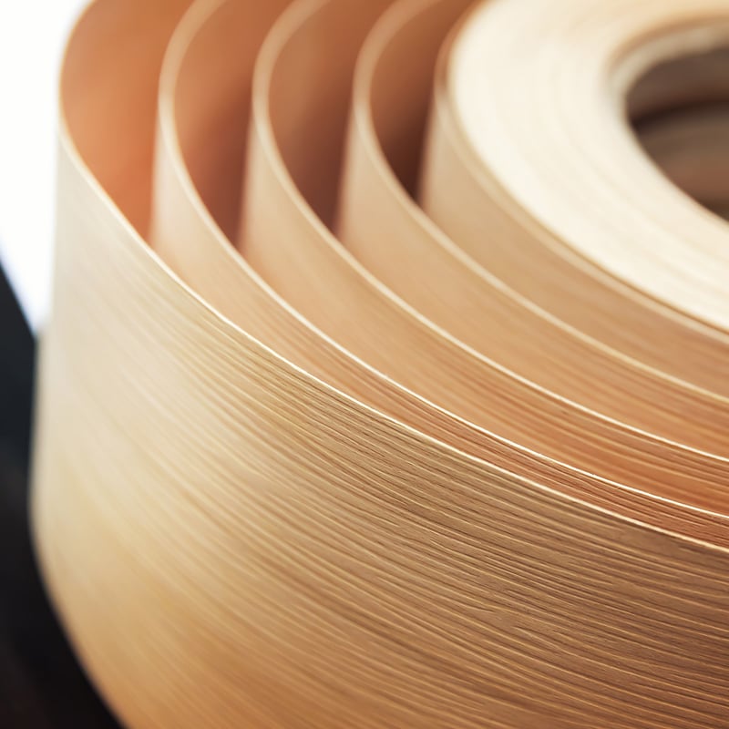 Fleecebacked veneer