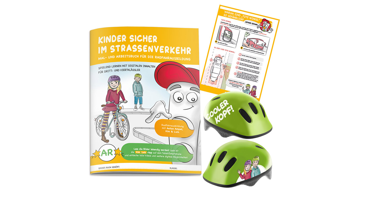 Malbuch für Kinder zum Thema Straßenverkehr