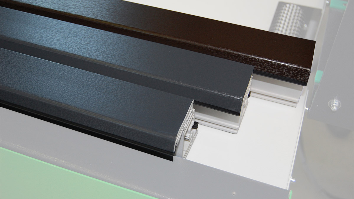 Getrennte PVC Profile